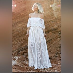 Baltic Born Caroline lace maxi dresss